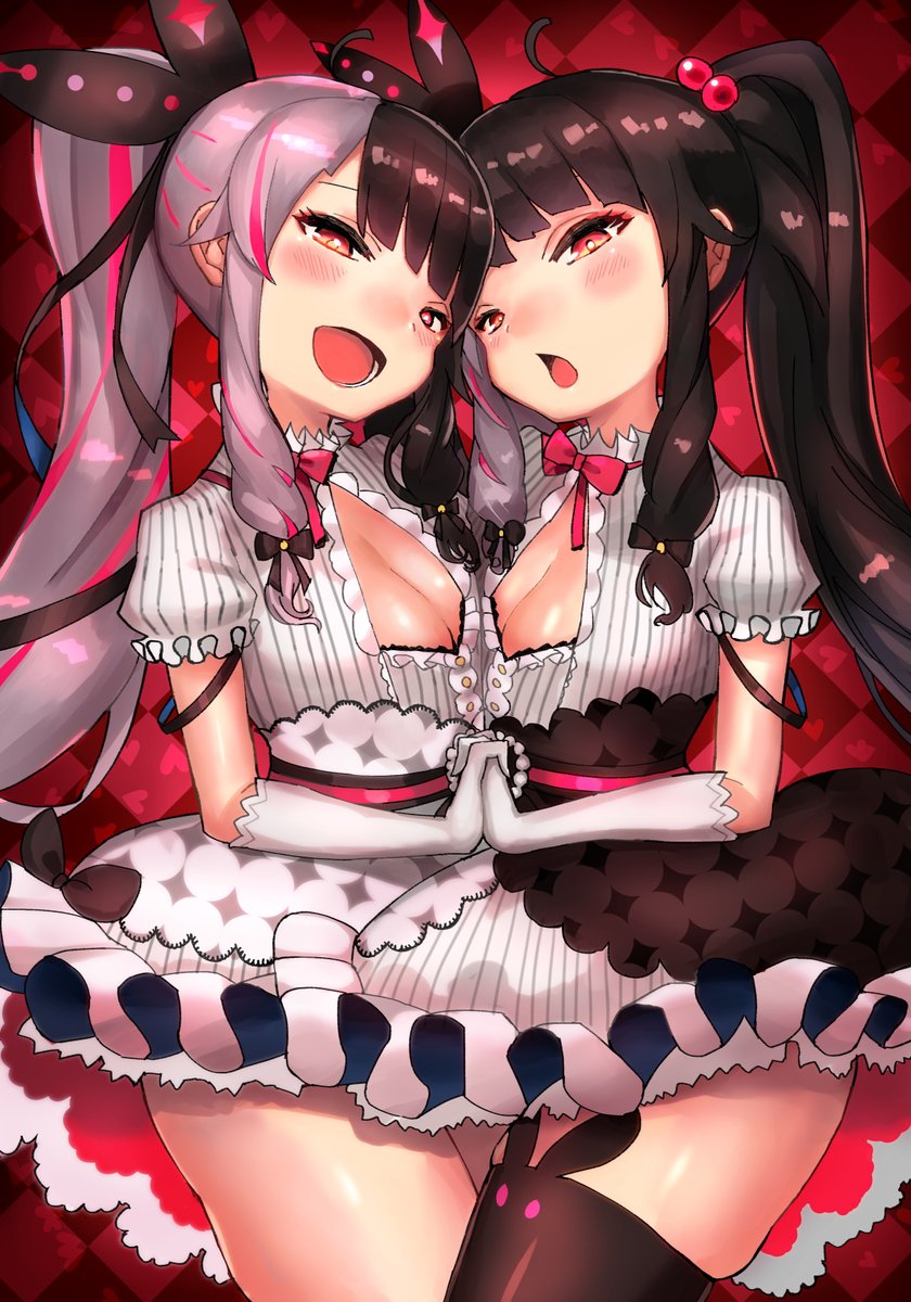 ぇあ～ #皆さん線画と塗った後を見せてください 