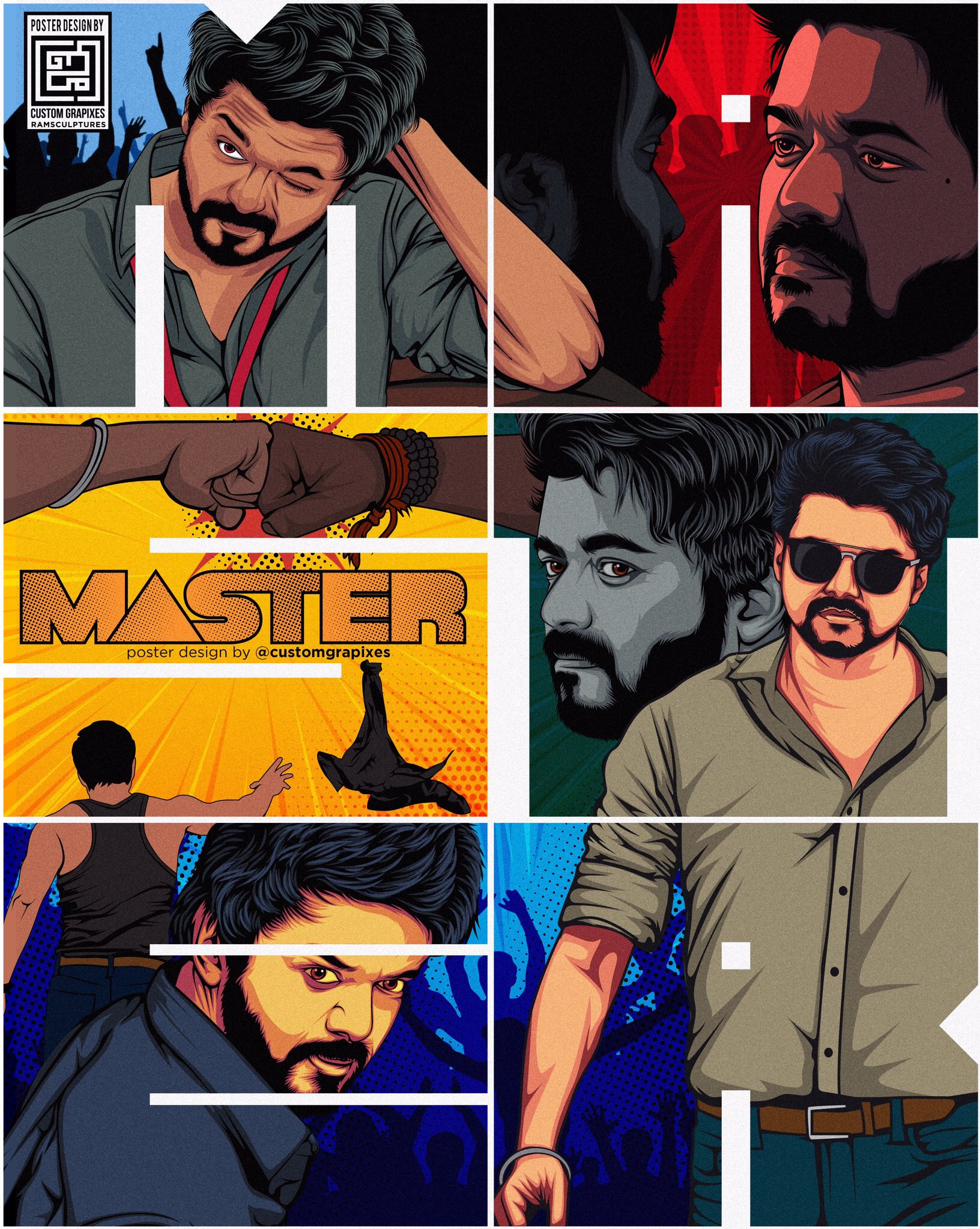 R A M S C U L P T U R E S Master Actorvijay Anirudhofficial Dir Lokesh Jagadishbliss Mrrathna Xbfilmcreators Lalit Sevenscr M Gajan Master Masterteaserrage Masterteaserhits2mlikes Masterteaser Master