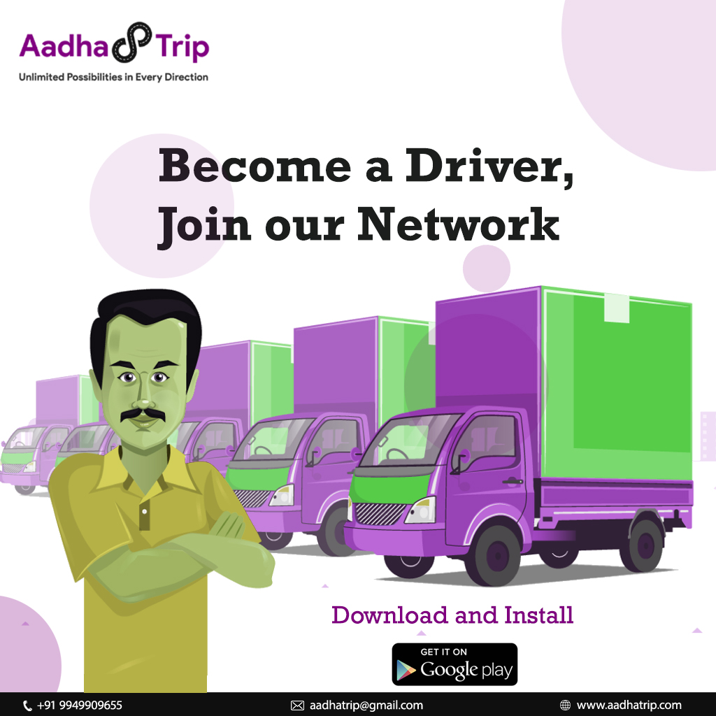 Aadha Trip (@aadhatrip) on Twitter photo Searching Load for your Truck??
Are you #Worrying for #NoTrips ? No worries now, let's download the <a href="/AadhaTrip/">Aadha Trip</a> app and start your #Earnings.
App link: bit.ly/3jQAH0C
#Aadhatrip #OnlineTruckBooking #EmptyTruck #Transport #OnlineTruckBookingApp #OnlineTruck #LoadBooking Searching Load for your Truck??
Are you #Worrying for #NoTrips ? No worries now, let's download the <a href="/AadhaTrip/">Aadha Trip</a> app and start your #Earnings.
App link: bit.ly/3jQAH0C
#Aadhatrip #OnlineTruckBooking #EmptyTruck #Transport #OnlineTruckBookingApp #OnlineTruck #LoadBooking