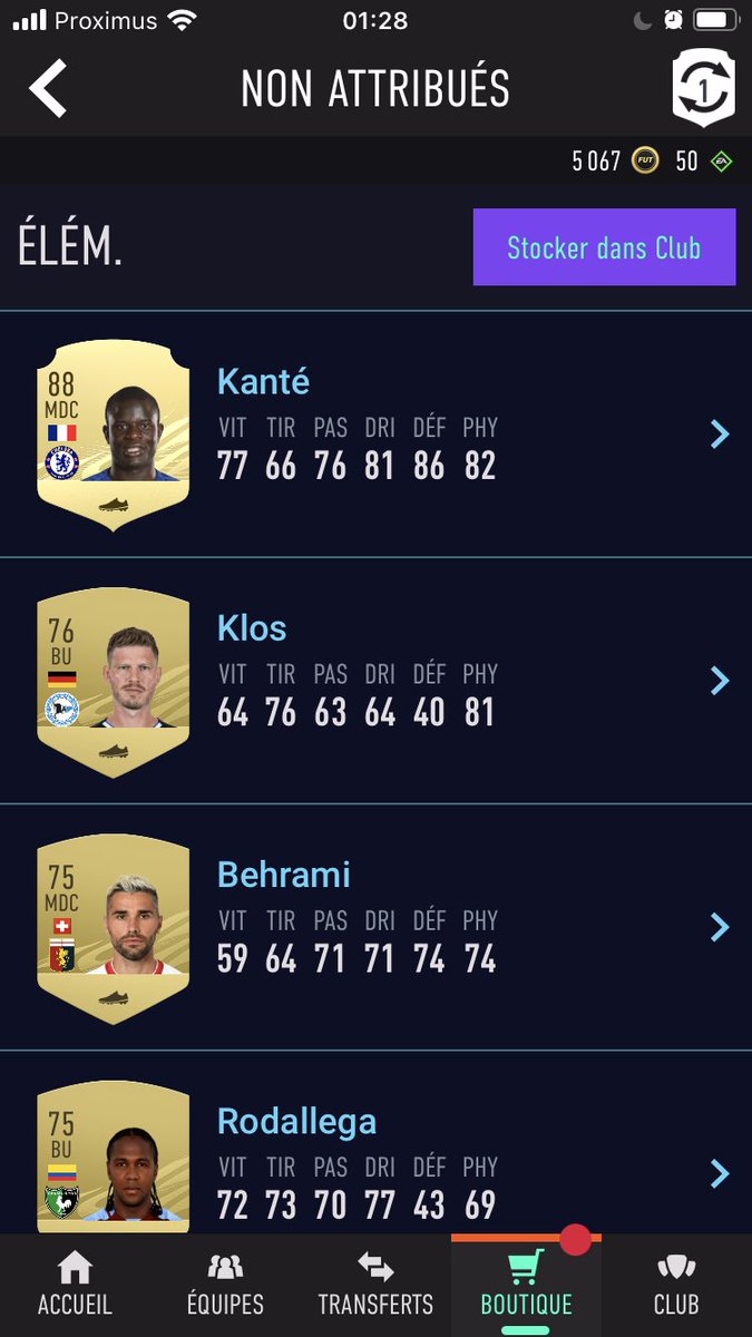 Pack à 5k
