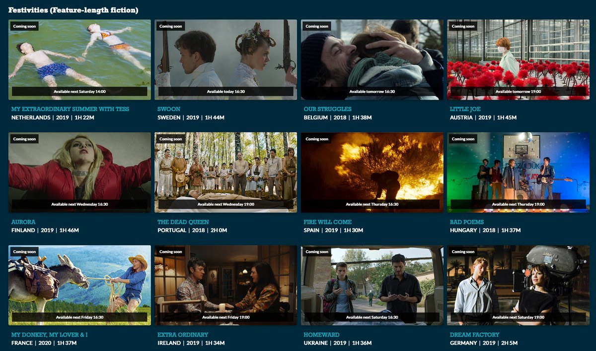 EoS Friends, film-film di #20EoS20 sudah bisa di sewa dari sekarang! Ayo cek di link berikut festivalscope.com/page/euff-indo…

Untuk keterangan cara sewa dan nonton film, bisa cek di FAQ europeonscreen.org