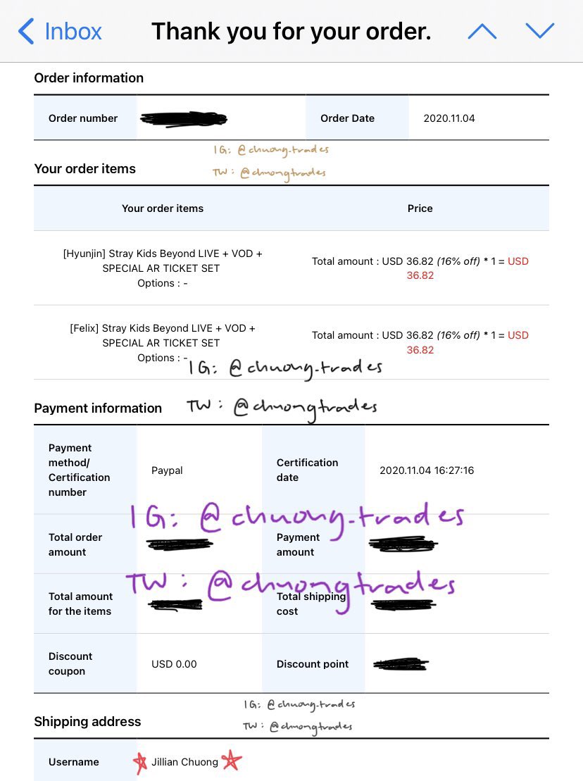 ljtradess's tweet image. [GIVEAWAY] SKZ ONLINE CONCERT Beyond LIVE + VOD CODE ONLY 

Info:
- END ON 11/20
- Code will be sent once available!

Rules:
- must be following
- retweet &amp;amp; reply with anything skz related ONLY ONCE
- no spam or giveaway accounts

#straykidssale #straykidstrade #straykids