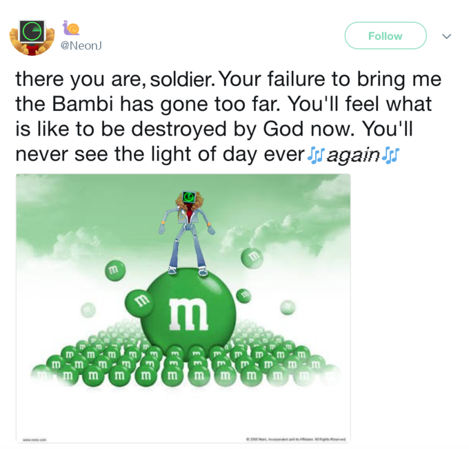 OperaGhostCam's tweet photo. I'm so sorry #NoStraightRoads community. I have no context but please know this wasn't my fault https://t.co/Gs0WxWQJYQ