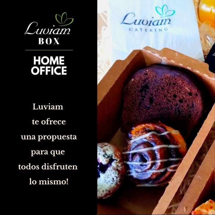 Luviam Box te ofrece una propuesta para que todos disfruten lo mismo!
Pedi tu Luviam Box
Contacto Whastapp 
1130675531 / 1152292720 📲
homeparty@cateringluviam.com.ar
Home Office - Breakfast 
#homeoffice
#cateringparaempresas
#empresas
#merienda
#desayuno
#luviambox
#regalo