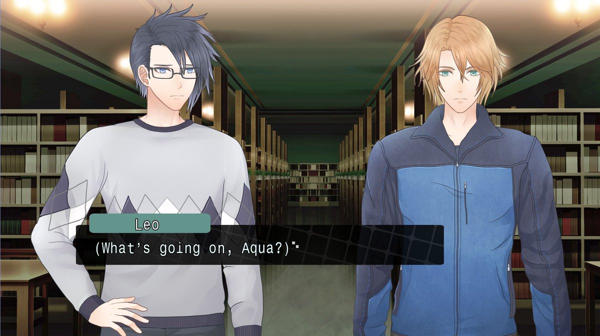 AstraThalia's tweet photo. I haven't posted in a while, but I'm still working quietly on my projects from time to time, usually editing and revising scenes. Recently, I've been trying different GUI out, and I really like the idea of moving the textbox around. #indiegamedev #vndev #renpy https://t.co/NXKzJqBXtU