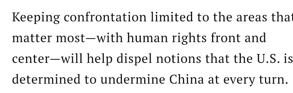 This is not a one way street. If you want to see an example of China undermining US foreign policy, look up the Korean War.