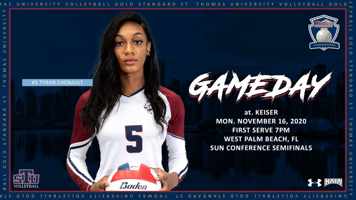 Time to run it back.

🆚 Keiser
⏰ 7 p.m.
📍 West Palm Beach, FL
🖥 bit.ly/3kAr32i
📊 bit.ly/328Fbtd

#GoldStandard // #STUVolleyball