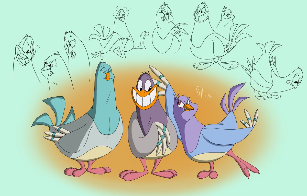 It's them three feathered bambinos. Honestly I think Goodfeathers was good  enough to get its own show if anything. #Animaniacs, image size:1200x767