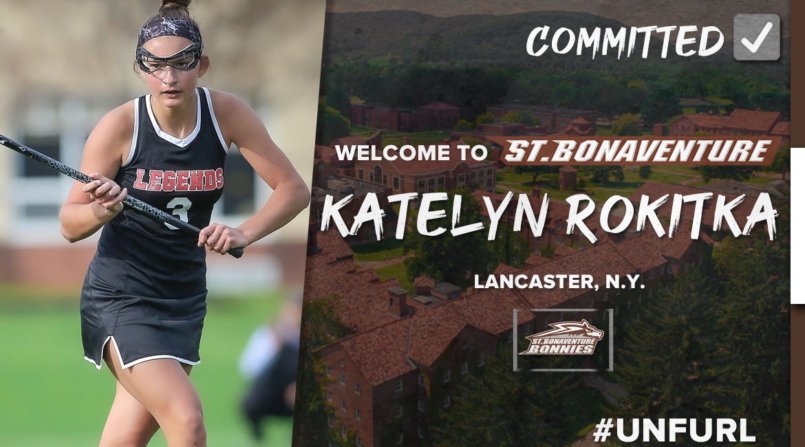 Thrilled to have Katelyn Rokitka join #Bonnies lacrosse!

A native of Lancaster, N.Y., she scored 34 goals with 32 groundballs and 70 draw controls in the midfield for Lancaster High. 

She joins her sister Jordan at SBU!

#Bonnies || #Unfurl