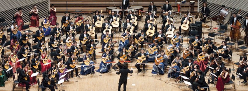 Niibori Guitar Orchestra of Fujisawa, Japan. Established in 1957. https://www.niibori-music.com/en/  #Orchestra  #OrchestraDiversity  #DiversityofOrchestra 13/