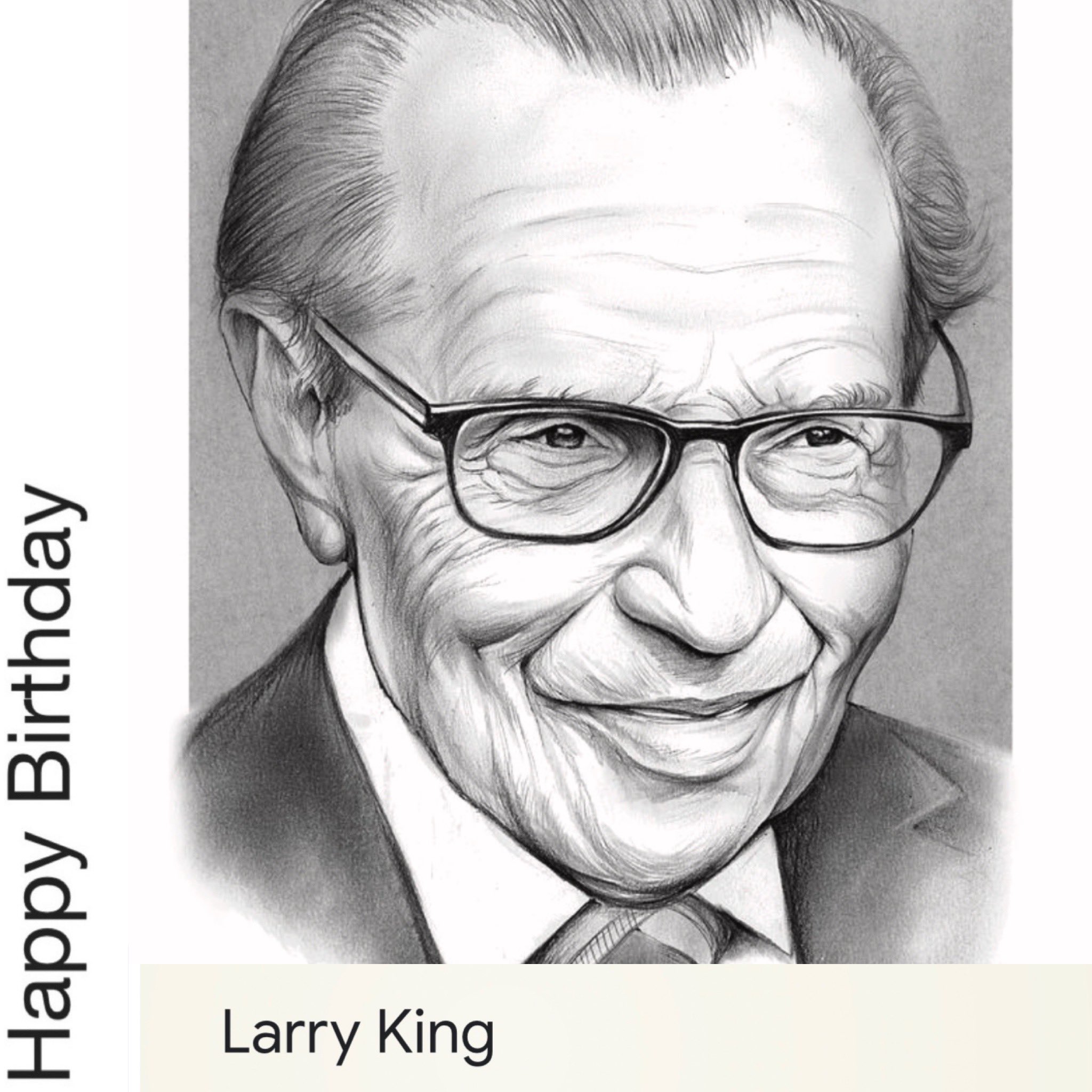 Happy birthday Larry King November 19, 1933 