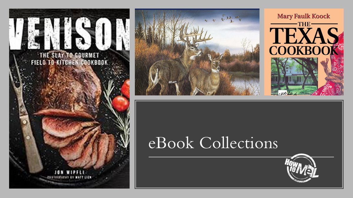 meldotorg's tweet photo. Now that you’ve bagged that big buck, check out some dynamite https://t.co/x777aGPJWd from the cookbooks in https://t.co/xwsXT30BpB!  #IMLS #OpeningDay #DeerHunting https://t.co/Hc1iUE6xB1