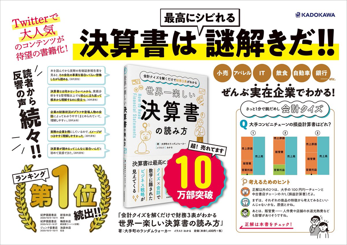 重大発表！！】 拙著「世界一楽しい決算書の読み方」がJR東日本の車内