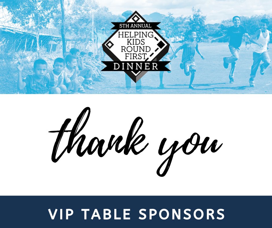 Our #SundaySpotlight goes to VIP Table Sponsors for the virtual 5th Annual Helping Kids Round First Dinner. Thanks to: 

Bill Nibbelink
Craig Severtson Family 
East River Electric Power Cooperative 
Madison Regional Health System 

We are grateful &amp; humbled by their generosity.