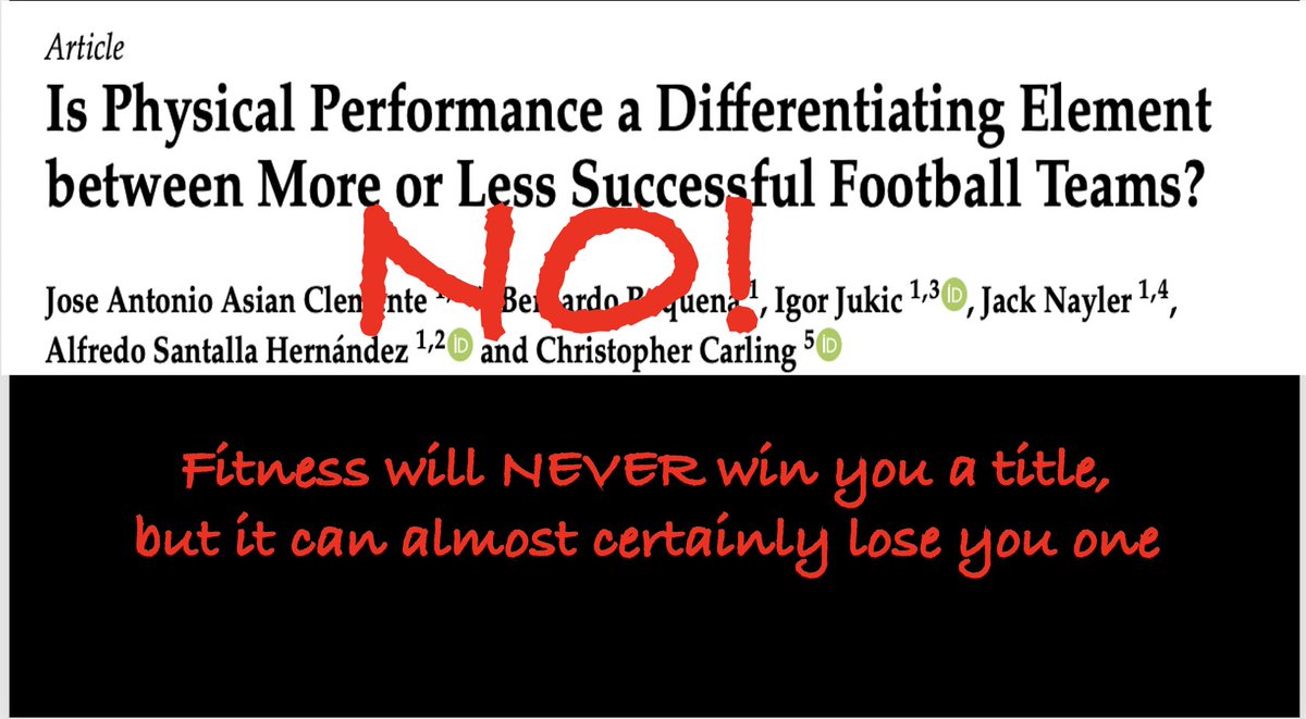 Almost all research suggests that no difference in performance between winning and losing teams.
Our job is to minimize injury risk and maximise performance potential.
Don’t get confused by thinking we are the difference!
We are a small part of the puzzle
#ESSTC20
2/10