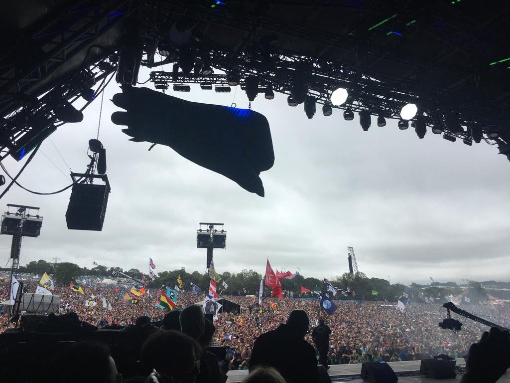 in 2017, i stood side of stage at glastonbury festival – my spiritual home. i watched corbyn be cheered by more than 100,000, maybe 150,000 people.i was numb. i saw a physical swell of populist hero worship. i knew to stand against that would be hell, but i did it anyway.