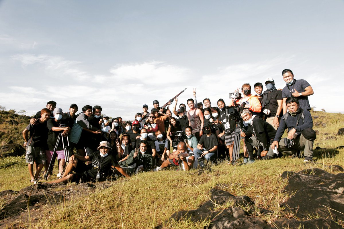 MikhailRed's tweet photo. Three typhoons, Covid restrictions and still finished on schedule for Day 17 wrap -
all thanks to this kickass team 🤗
#Arisaka #TEN17P https://t.co/B8y1PHYmxU