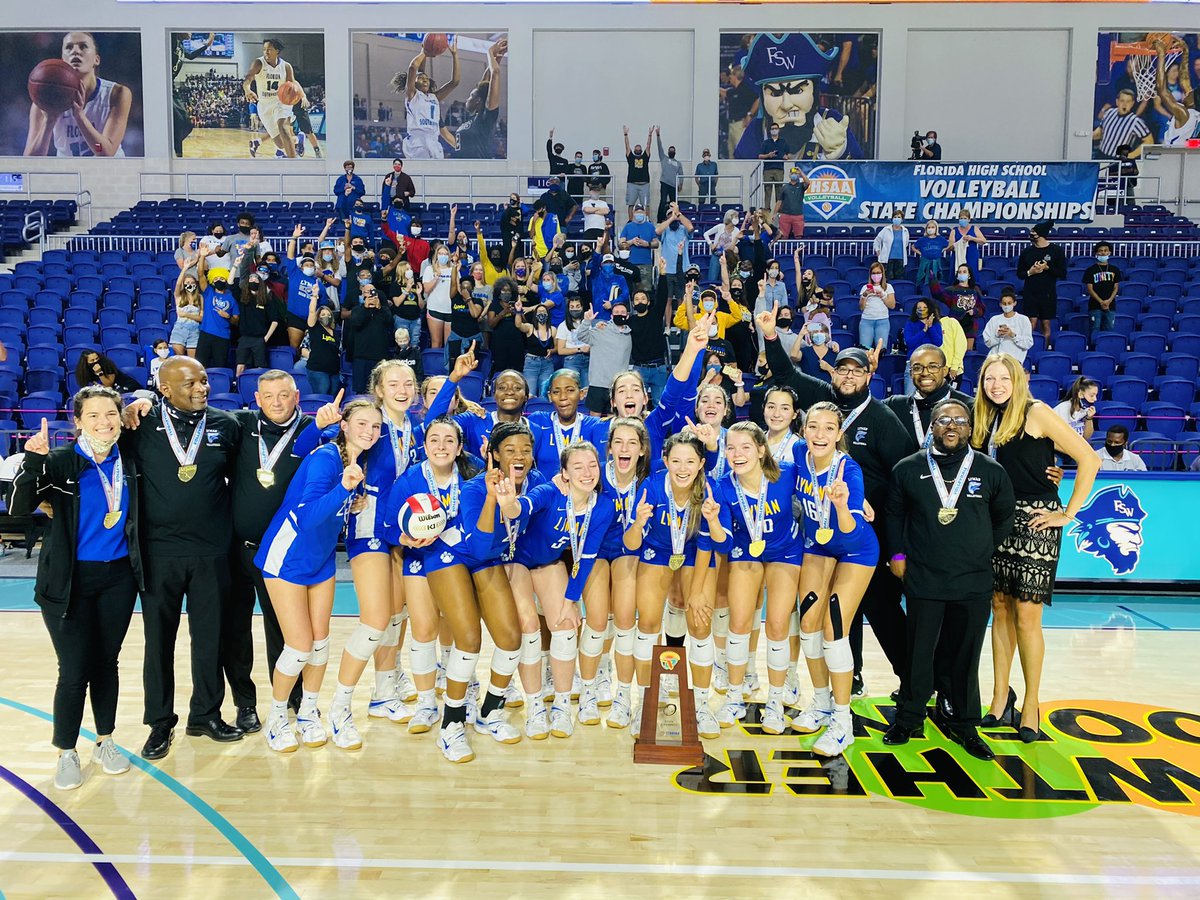 Greyhound Nation, Girls Volleyball Team, 7A STATE CHAMPIONS!!!! #WeAreLyman #StateChampions #WeAreProudOfYou <a href="/SCPSInfo/">SCPS Info</a>