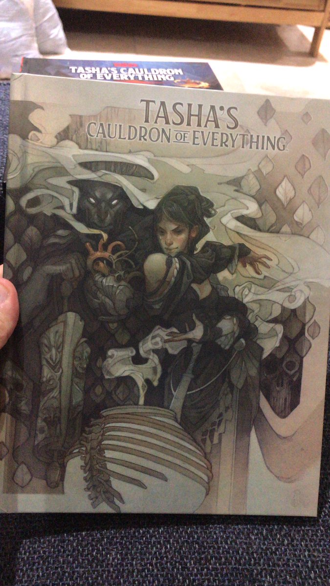 While artist Wylie Beckert designed the alt cover. You can see Baba Yaga’s hut there, a big part of her lore. See the thread referenced for why that is.