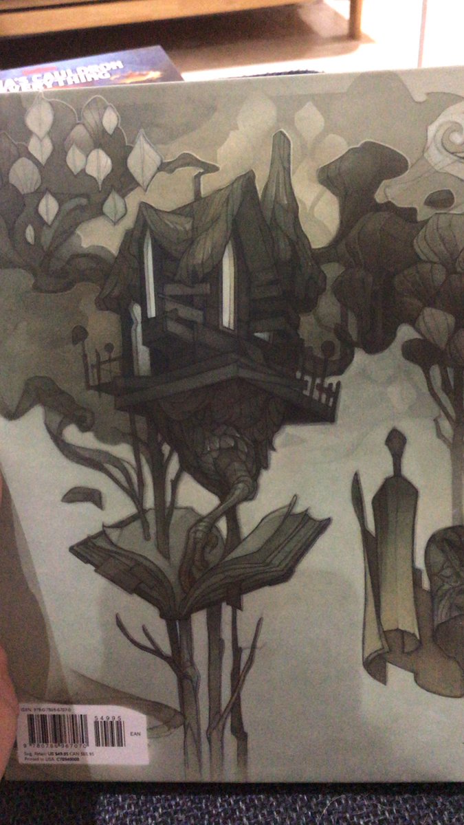 While artist Wylie Beckert designed the alt cover. You can see Baba Yaga’s hut there, a big part of her lore. See the thread referenced for why that is.