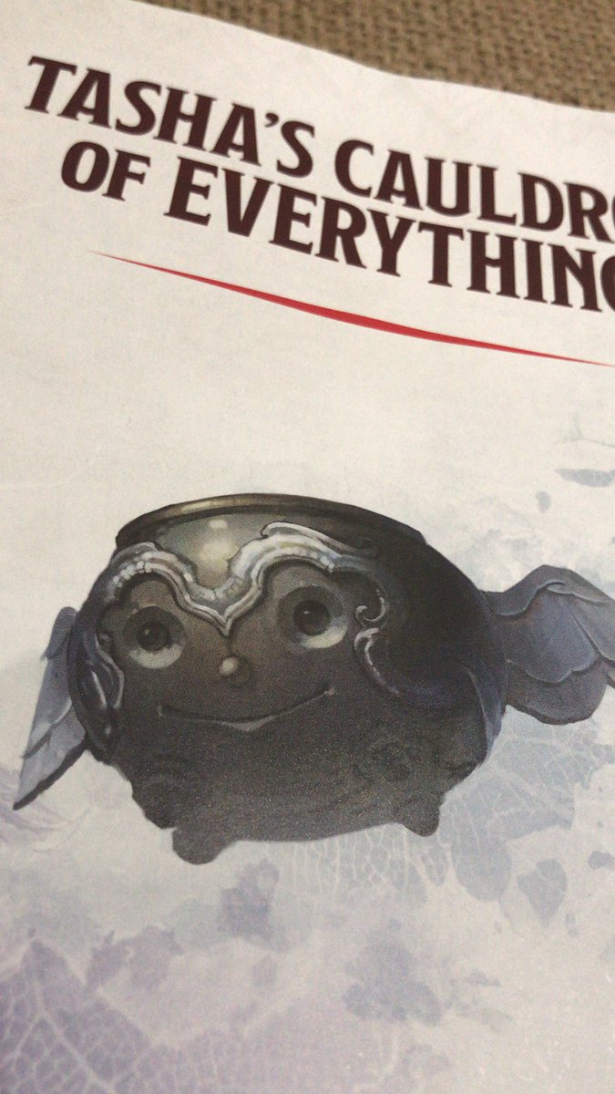 Happy little cauldron.