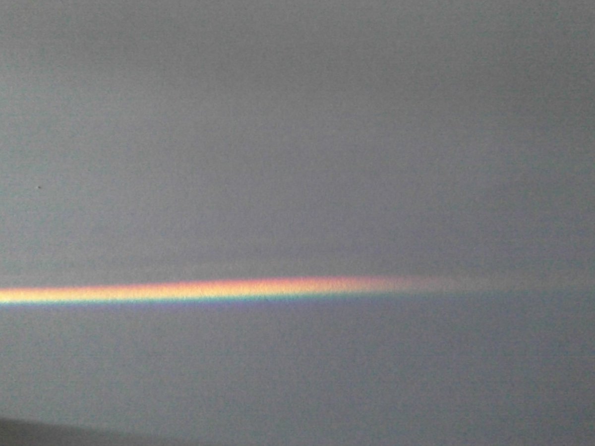 Y10 recreating the famous Pink Floyd album cover by splitting light with a prism.
#sciEd