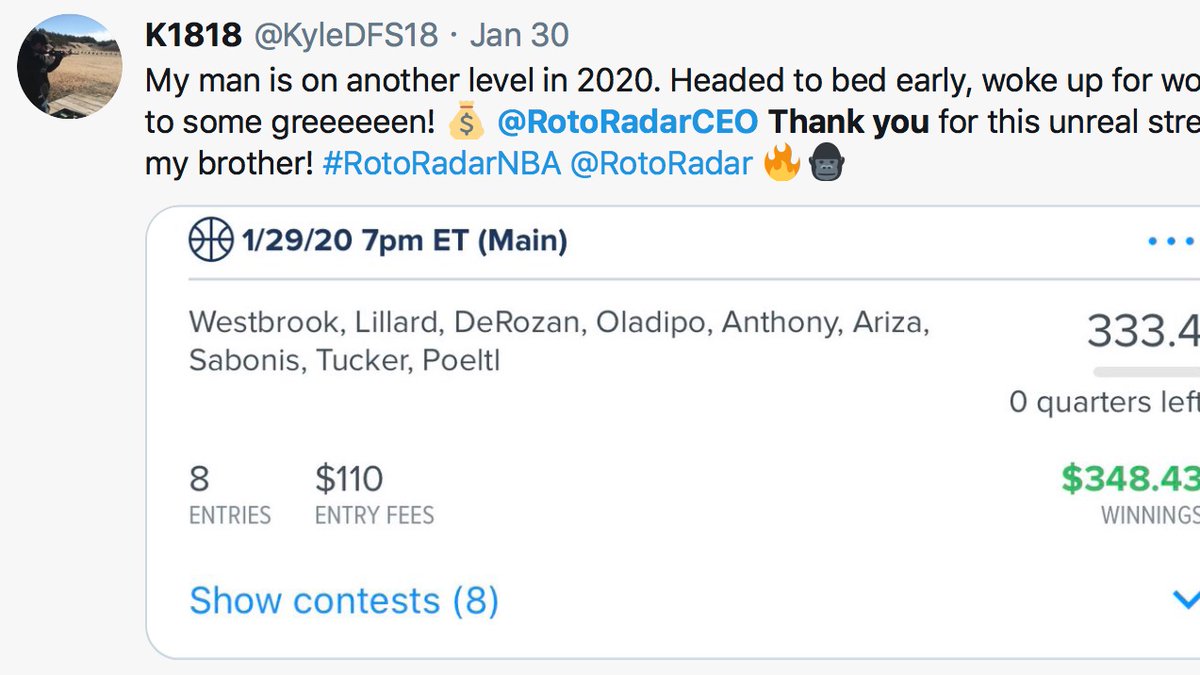 JustRoto's tweet image. If the Patriots win this game I'll give someone who retweets this a $750 prize (hint of what the prize is below).

**Must be following me and retweet this before the 4th quarter to qualify**

👇🏻 I miss #NBA #DFS man...