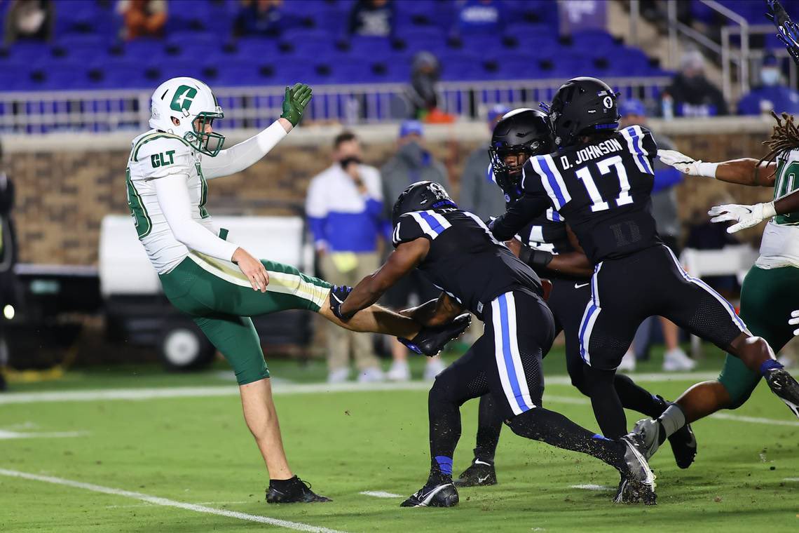 CFP by Blocked Punts:#1 Duke (3) vs. #4 Georgia Southern (2)#2 Kansas St. (3) vs. #3 TCU (3)
