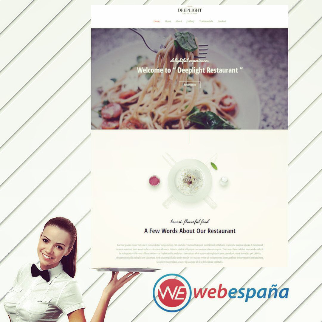 espana_web's tweet photo. DISEÑO WEB PARA RESTAURANTES 
Trae una novedad para tus clientes. Estrena en 48 horas una página web profesional incluido de código QR.  https://t.co/jCznrfScLl.                                                        #restaurantes #hosteleria #web #ofertaweb https://t.co/cBFVt6VcDN