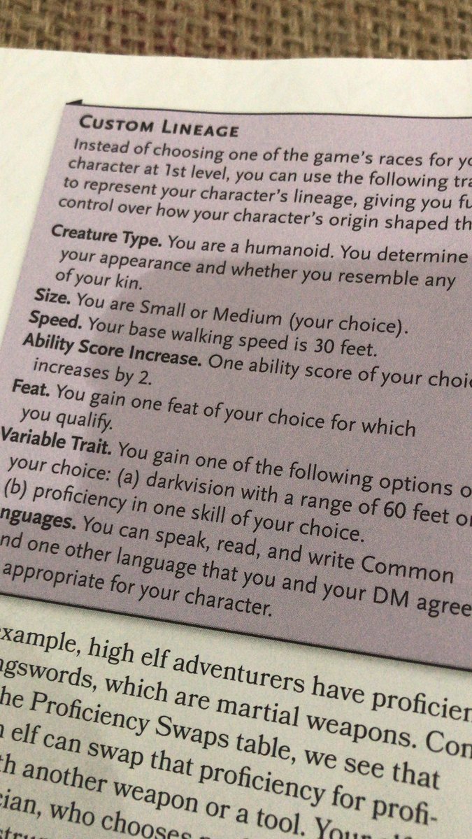 Here’s a new thing. Create your own “lineage”—ignoring race altogether. It’ll be interesting to see how it’s received. As presented, it’s a small sidebar, but with huge implications....