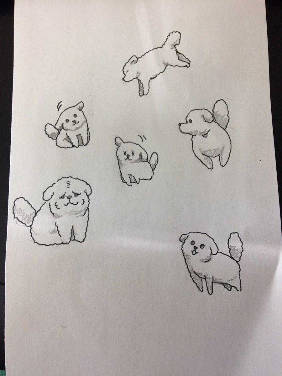 家に犬がいるからといって犬が描けるかというとそうでもない 