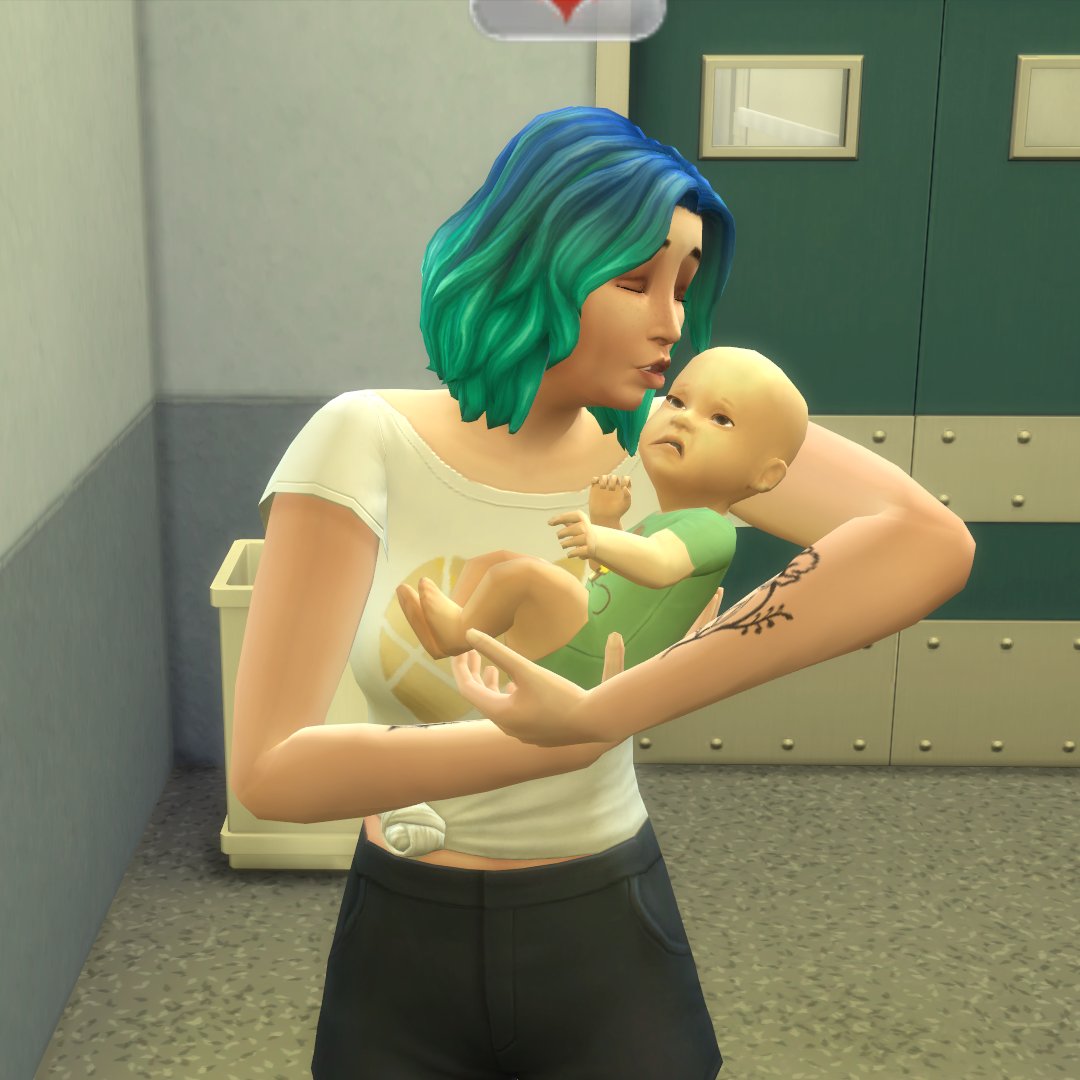TheSirenVT's tweet photo. Starting the 100 baby challenge on my own with my own Sim as my starting matriarch. Meet baby #1 Zachary McGregor, father is Kado Akiyama. Will post more updates as I go along in the challenge :3 #thesims4 #sims #100babychallenge #simschallenges #simsscreenshots #baby #sims4 https://t.co/hy6Q5r2cPx