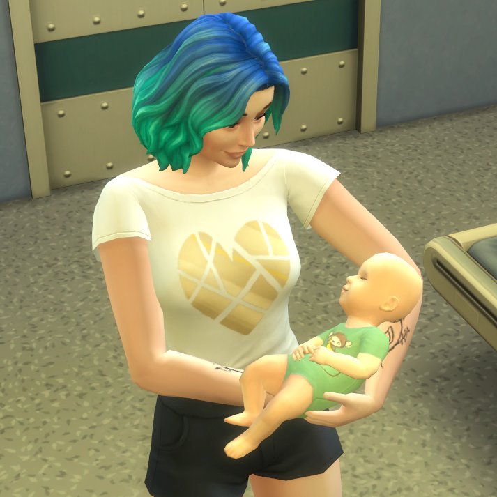 TheSirenVT's tweet photo. Starting the 100 baby challenge on my own with my own Sim as my starting matriarch. Meet baby #1 Zachary McGregor, father is Kado Akiyama. Will post more updates as I go along in the challenge :3 #thesims4 #sims #100babychallenge #simschallenges #simsscreenshots #baby #sims4 https://t.co/hy6Q5r2cPx