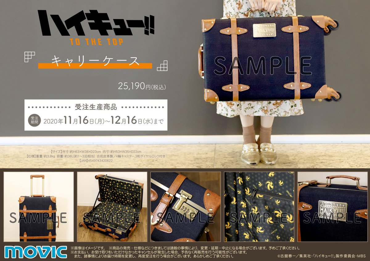 ハイキュー!! TO THE TOP】※受注生産商品※ ハイキュー!!をイメージした