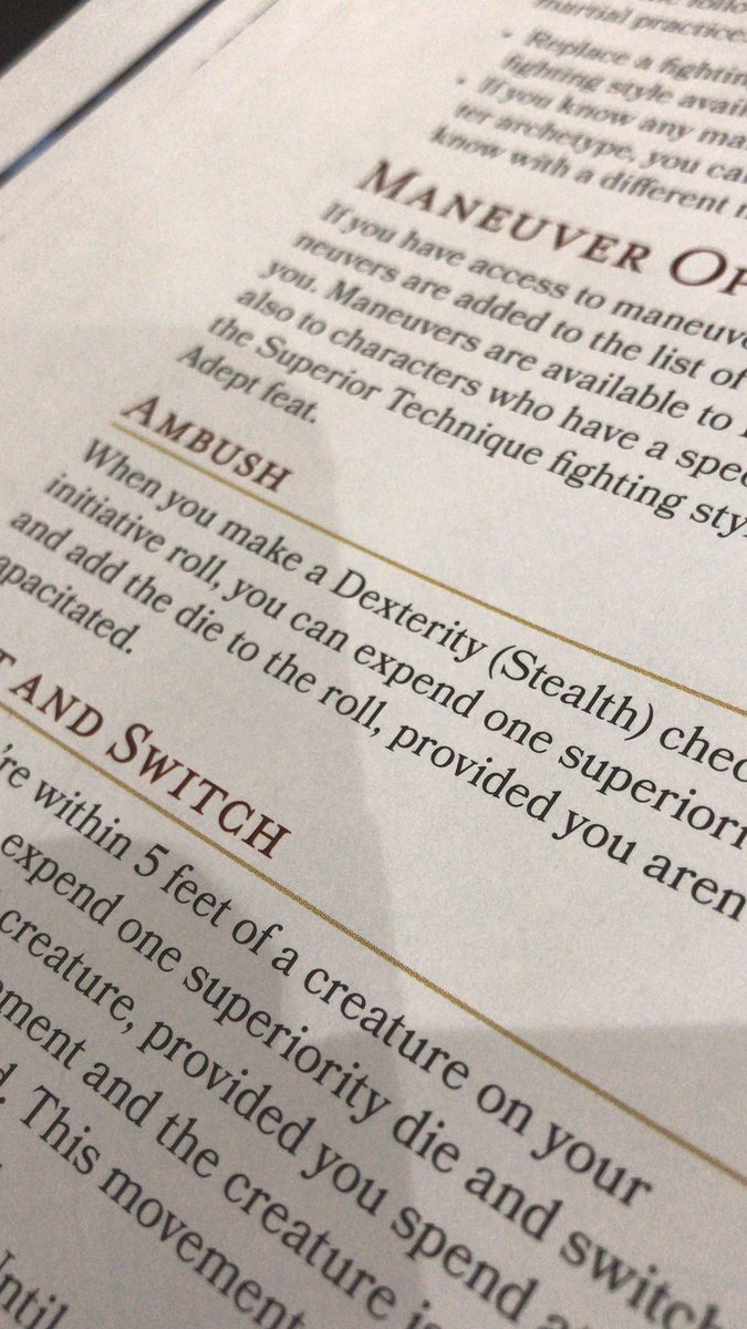 Alright. The fighter gets some neat tricks here. New fighting styles, maneuvers, and psionics.