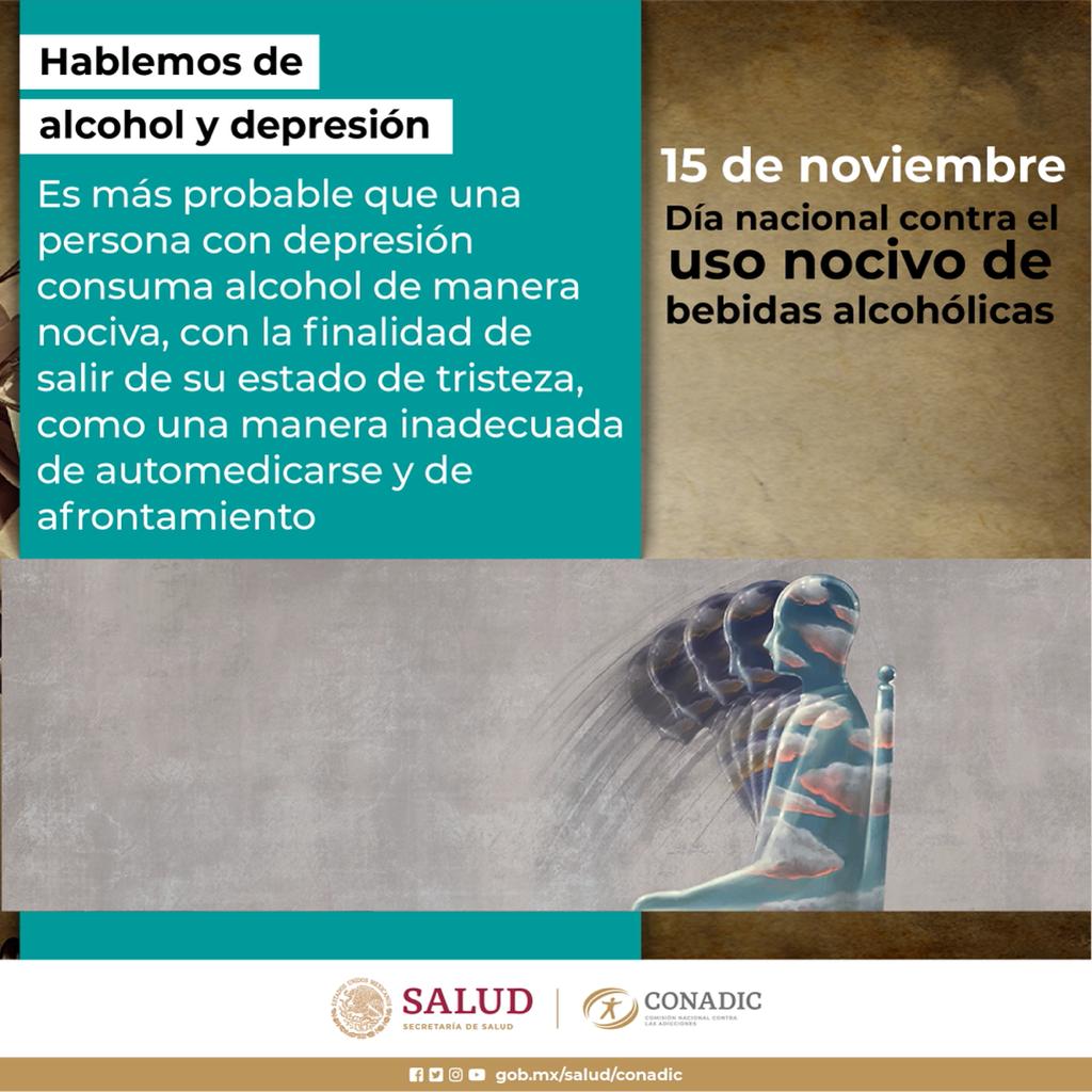 TulumCapa's tweet image. Algunxs personas cuando están tristes consumen alcohol aumentando un mayor riesgo para su salud. Te podemos apoyar, acude a tu UNEME CAPA más cercano
#equipounemecapatulum