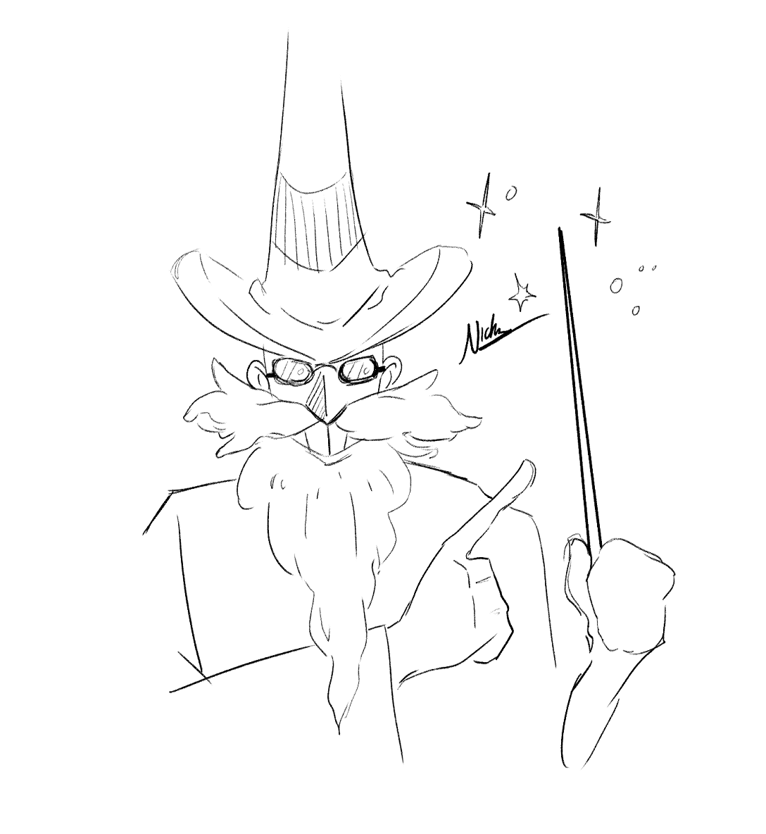 ArtofHiroHaru's tweet photo. MORE #WizardStatus SKETCHES!
Trying to decide on a good style for the goofy smile under his beard.
Think we nailed the general smile on that second image.
#CLIPSTUDIO #myart #myartwork #digitalart #sketches https://t.co/coOw4jTjN1