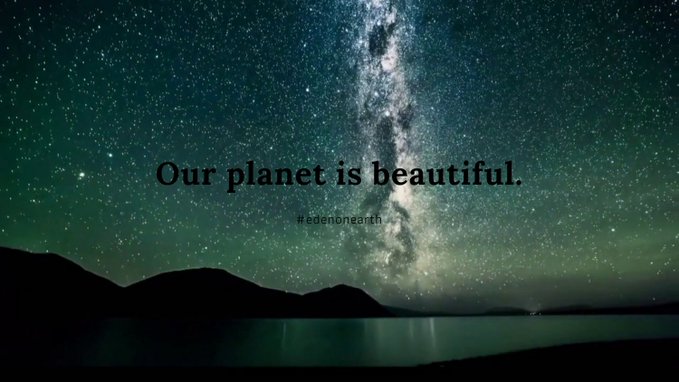 india_dhaval's tweet photo. Our planet is beautiful. It is glorious, it is wondrous, it is spectacular. It is the only planet we have &amp; there is no planet B. Why then are we seemingly so determined to destroy it? 
#edenonearth #ourplanetisbeautiful #nature #environment #activism #gogreen #sustainability https://t.co/NekOUm44I7
