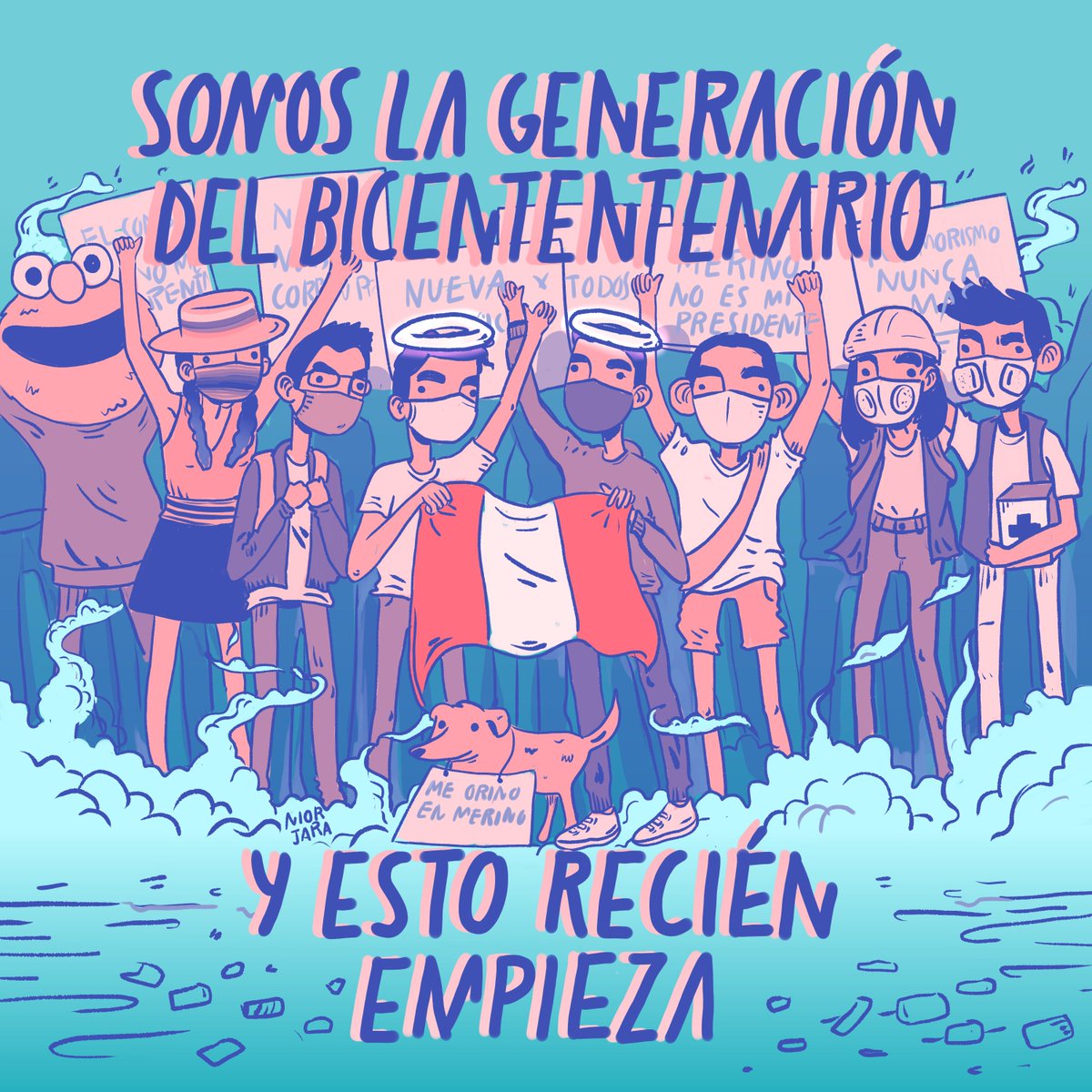 Niorbog's tweet photo. Somos la generación del Bicentenario y esto recién ha empezado #NoSomosCristalSomosDemocracia #AdolescentesEnPieDeLucha #GeneracionDelBIcentenario #LutoNacional #FujimorismoNuncaMas #PeruvianLivesMatter #JuntadePortavoces #LosQueremosVivos #urgente #CongresoVerguenzaNacional https://t.co/WF80Osw1k0