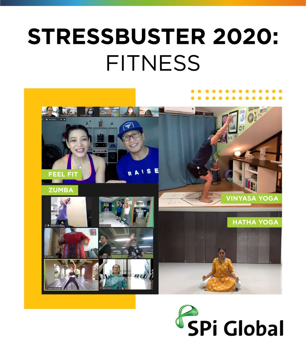 Straive_'s tweet photo. Start your #Workfromhome day with #fitness. Aside from fighting stress, it will help you work better too. 

#spiglobal #Stressbusterweek https://t.co/eGDAKsiCBS