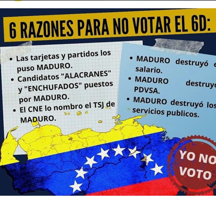 BorisAndrev's tweet photo. Aquí tienes algunas de las razones por la cual no debes votar este 6D https://t.co/8S22iHNgwG