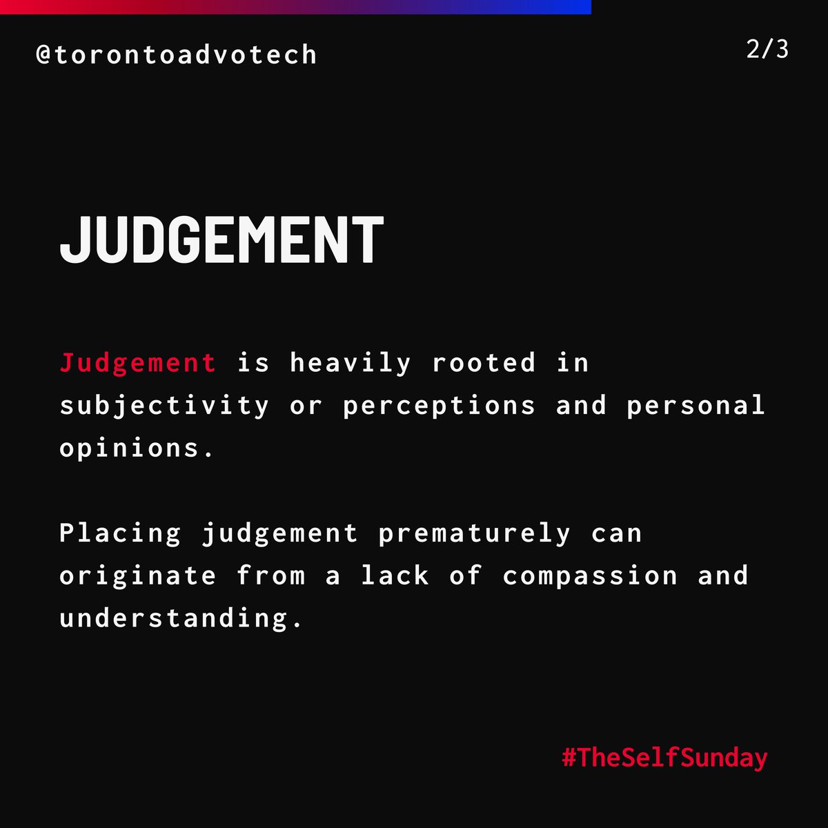 AITMobilize's tweet photo. Welcome to @toadvotech’s  #TheSelfSunday. As change-makers, we’re in a constant state of learning and bettering ourselves. We would like for our viewers to invest in themselves and their personal #power as much as we do. To start—don’t judge, #evaluate.
#SelfCareSunday #tech https://t.co/slT0Hauh1G