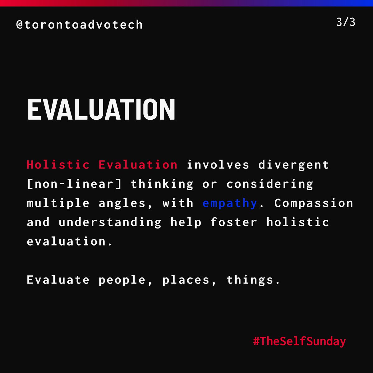 AITMobilize's tweet photo. Welcome to @toadvotech’s  #TheSelfSunday. As change-makers, we’re in a constant state of learning and bettering ourselves. We would like for our viewers to invest in themselves and their personal #power as much as we do. To start—don’t judge, #evaluate.
#SelfCareSunday #tech https://t.co/slT0Hauh1G
