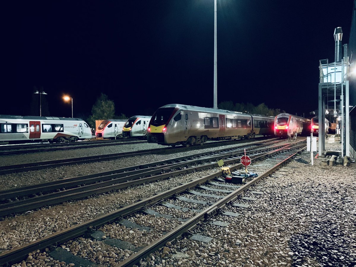 Another train has been fuelled and cleaned. I’ll complete a prep on it and if all goes okay I’ll take it over to platform 4 ready for it to head to Lowestoft. That’s then my  #NightShift complete. If you want to know more about any bit let me know. Hope you enjoyed! G’night 