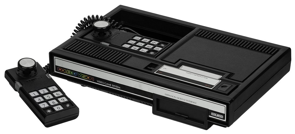 Around the same time, the Connecticut Leather Company decided it would be a good idea to create a home console, and somehow stumbled into creating the shockingly-competent Colecovision, a very capable game machine that was especially adept at contemporary arcade ports.
