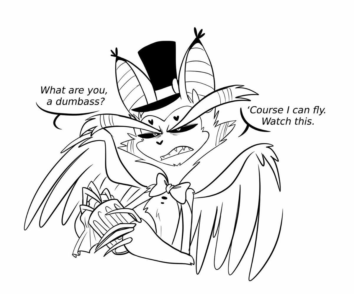 Majestic ✨🐱🎩 #hazbinhotel #HazbinHotelangeldust #hazbinhotelhusk 