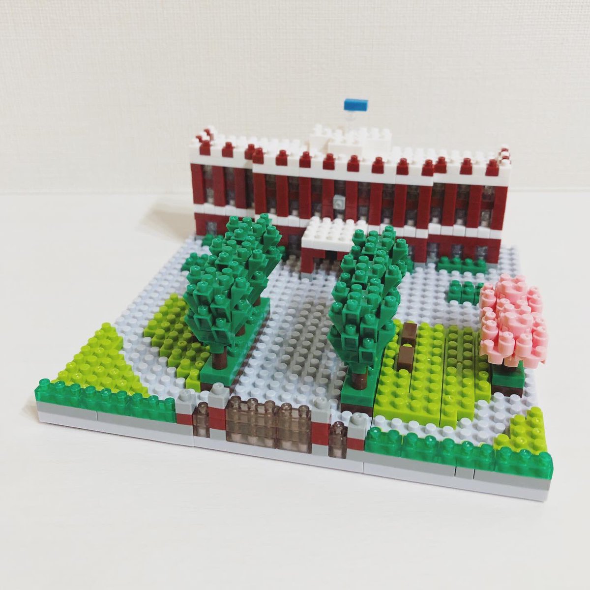 未開封・非売品】ナノブロック 学校法人 成蹊学園 680pcs