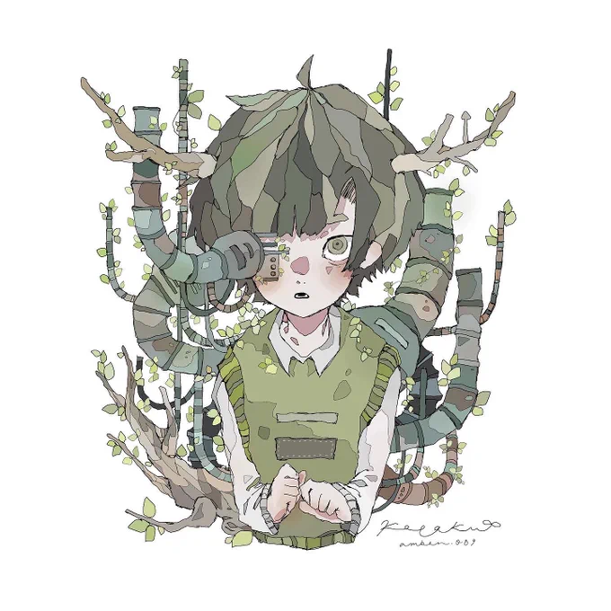 風化族?
良ければ拡散お願いします^_^

#イラストレーション #イラスト #風化族 #アクキー案 