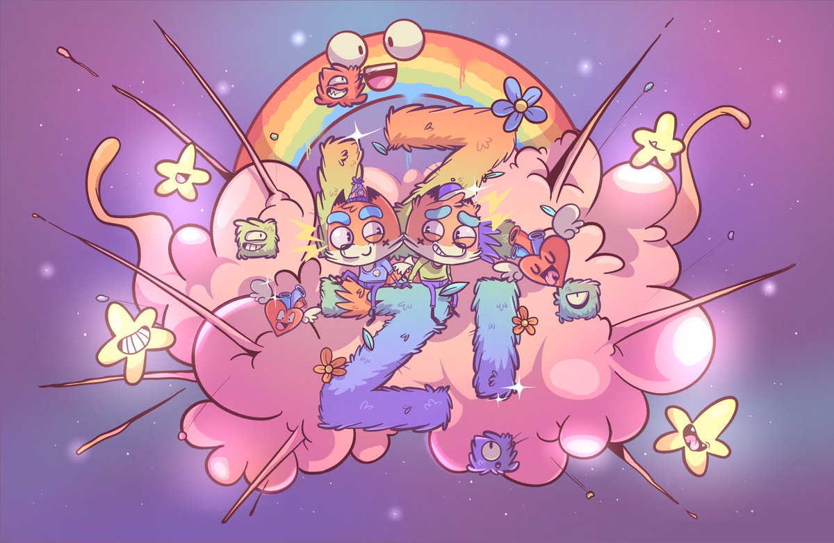 ArtyandChikle's tweet photo. Esta fue nuestra propuesta para #loguizzimo2020, quedamos como finalistas y aunque no ganamos ningún lugar estamos súper contentos con el resultado,nos gustó mucho!! :D ❤️🧡💛💚💙💜 #LoveisLove #loguizzimo #lgbtq🌈 #lgbtartist #furryart #furryfandom https://t.co/kEXmcOPzyw
