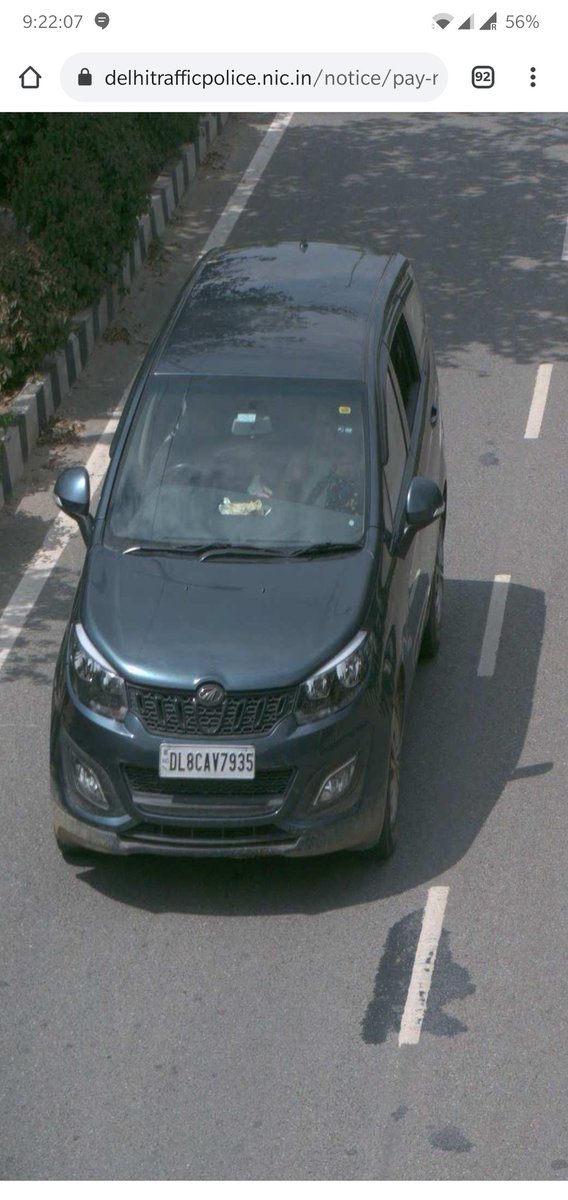 sehrawat_ankit's tweet photo. While the vehicle who violated belongs to someone else. Please take a look and resolve so that i ll not get mentally tortured of continuously messages sent to me. Notice no. 31796188 and 29865962. Uploading pic of the vehicle that violated. Mahindra MORAZZO (reg. Owner Pardeep). https://t.co/B0HBVlEnES